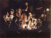 Joseph wright of derby Experiment iwth an Airpump oil on canvas